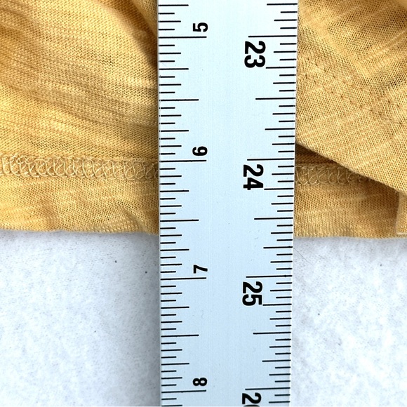 Altar’d State Women’s Twist Front Tank Top Large Mustard Yellow Casual - Picture 14 of 15